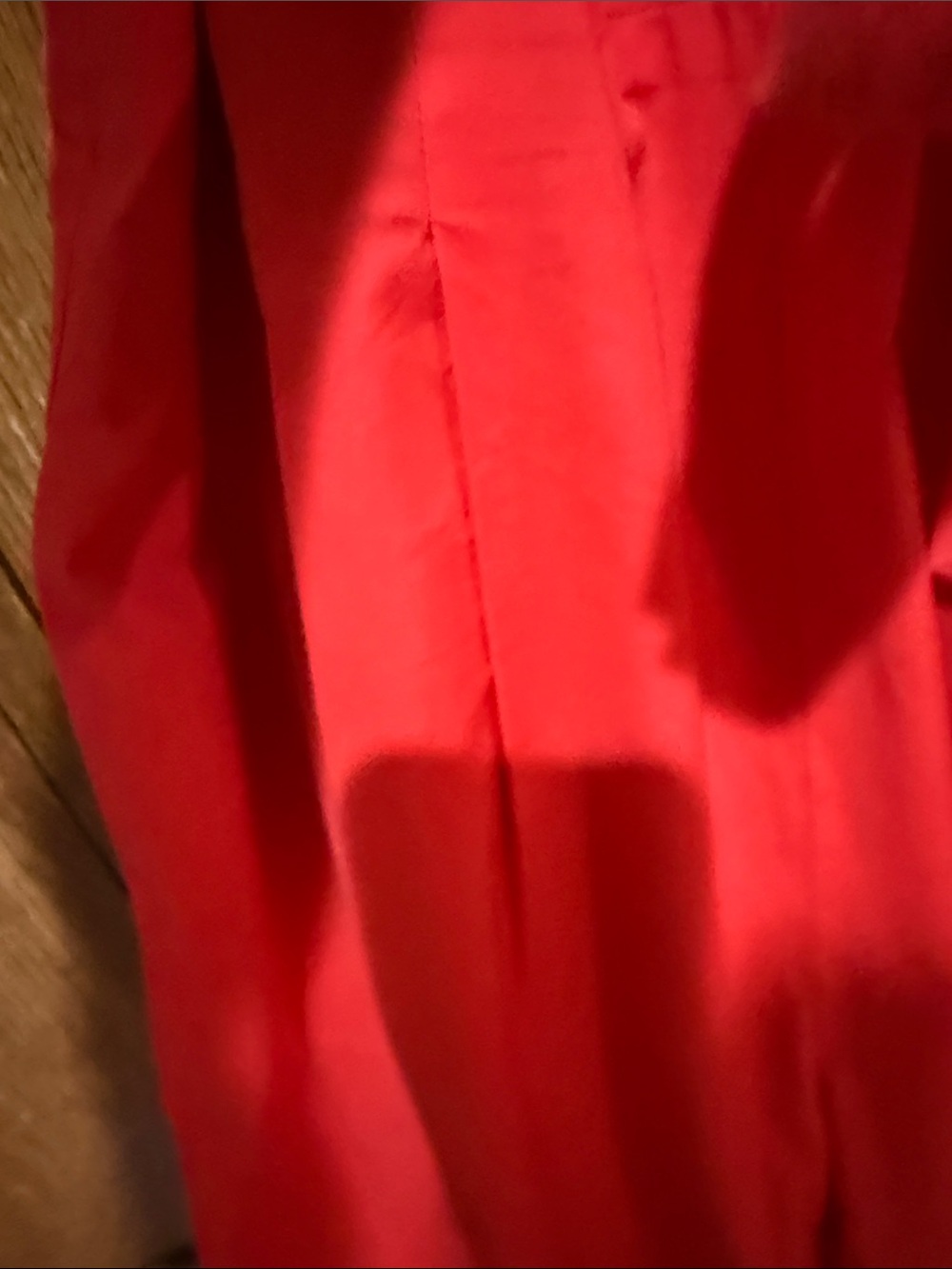 J. Crew Bright Red Sleeveless Jumpsuit with V-Neck - Picture 4 of 7